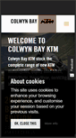 Mobile Screenshot of colwynbayktm.com